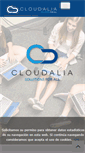 Mobile Screenshot of cloudalia.com